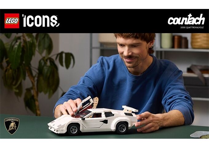 LEGO® Icons Lamborghini Countach 5000 Qua