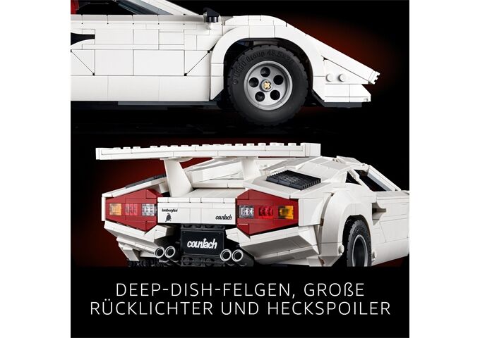 LEGO® Icons Lamborghini Countach 5000 Qua