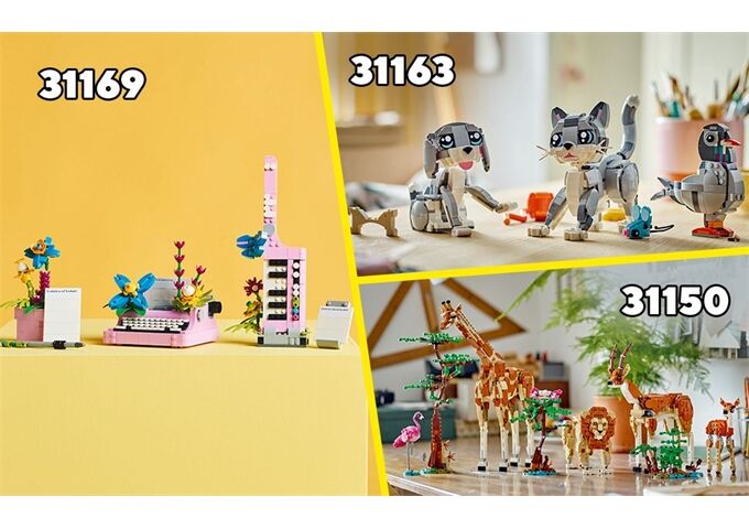 LEGO® Creator Wilde Tiere ; Pandafamilie