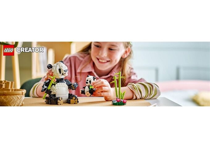 LEGO® Creator Wilde Tiere ; Pandafamilie