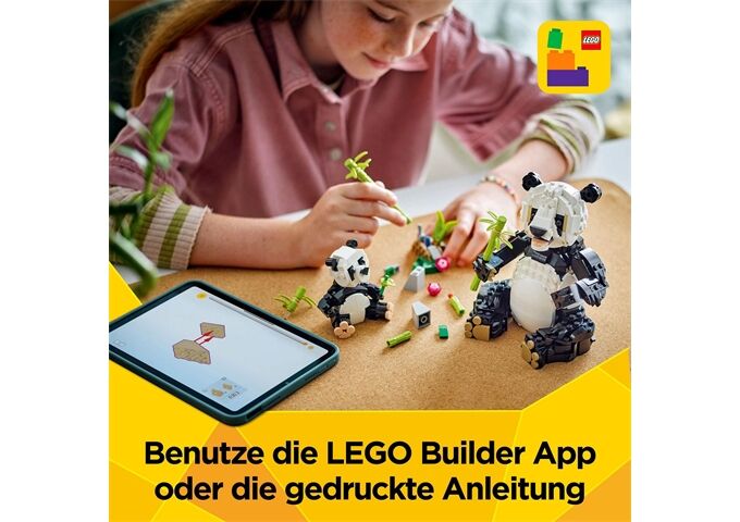 LEGO® Creator Wilde Tiere ; Pandafamilie