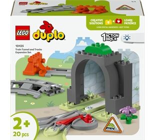 LEGO® Duplo Eisenbahntunnel und Schienen