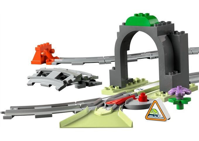 LEGO® Duplo Eisenbahntunnel und Schienen
