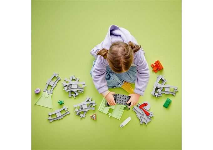 LEGO® Duplo Eisenbahntunnel und Schienen