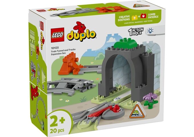 LEGO® Duplo Eisenbahntunnel und Schienen