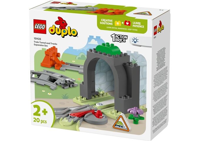 LEGO® Duplo Eisenbahntunnel und Schienen