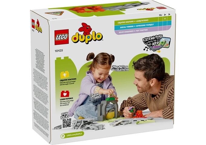 LEGO® Duplo Eisenbahntunnel und Schienen
