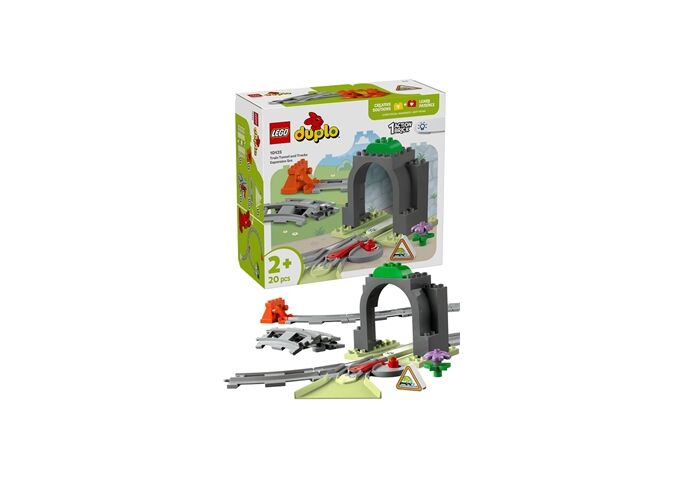 LEGO® Duplo Eisenbahntunnel und Schienen