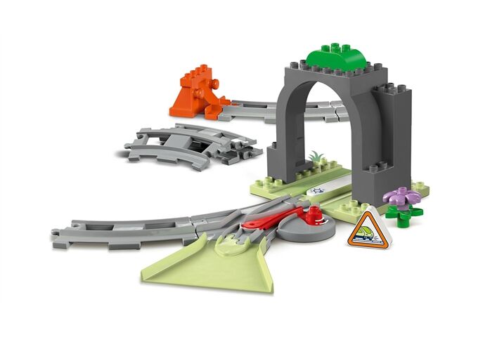 LEGO® Duplo Eisenbahntunnel und Schienen
