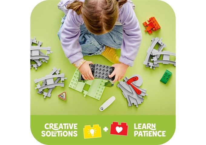 LEGO® Duplo Eisenbahntunnel und Schienen