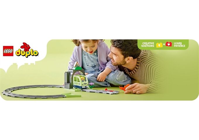 LEGO® Duplo Eisenbahntunnel und Schienen