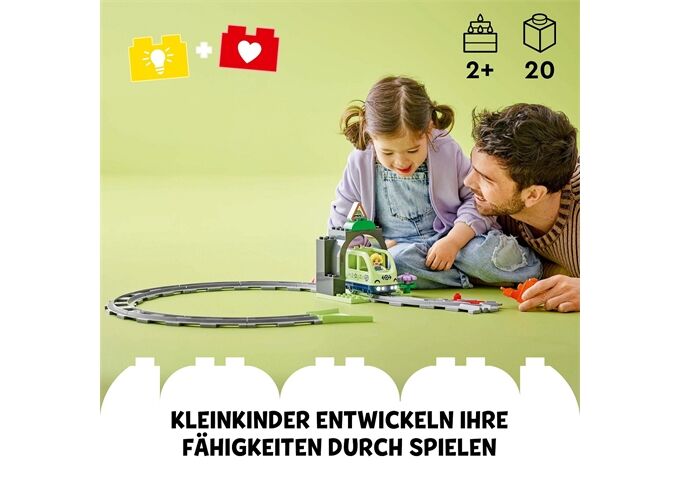 LEGO® Duplo Eisenbahntunnel und Schienen