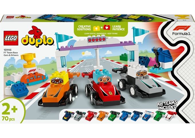 LEGO® Duplo F1 Team Rennautos