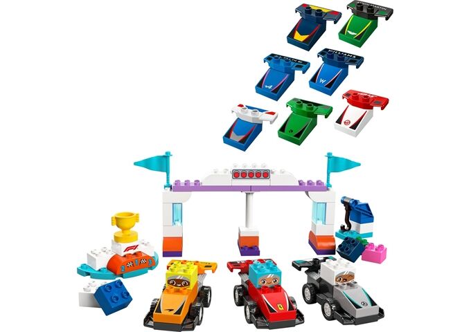LEGO® Duplo F1 Team Rennautos