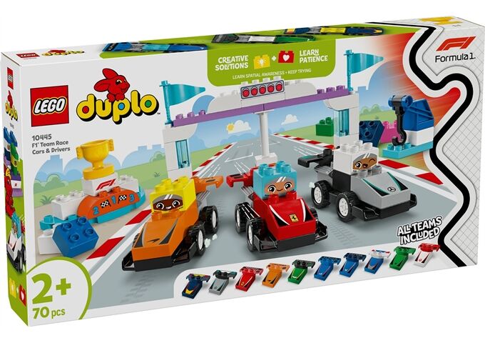 LEGO® Duplo F1 Team Rennautos