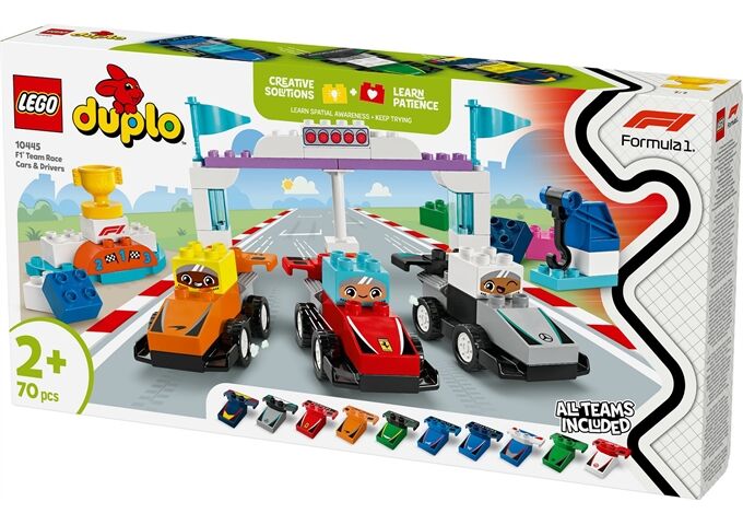 LEGO® Duplo F1 Team Rennautos