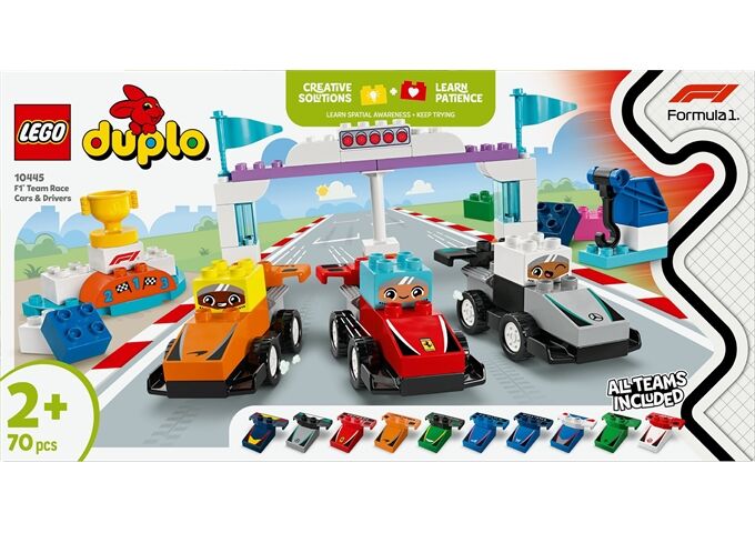 LEGO® Duplo F1 Team Rennautos