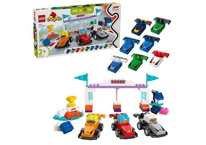 LEGO® Duplo F1 Team Rennautos