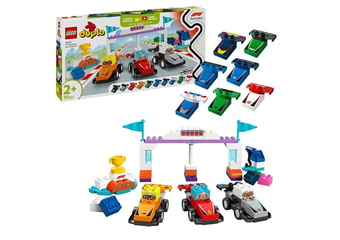 LEGO® Duplo F1 Team Rennautos