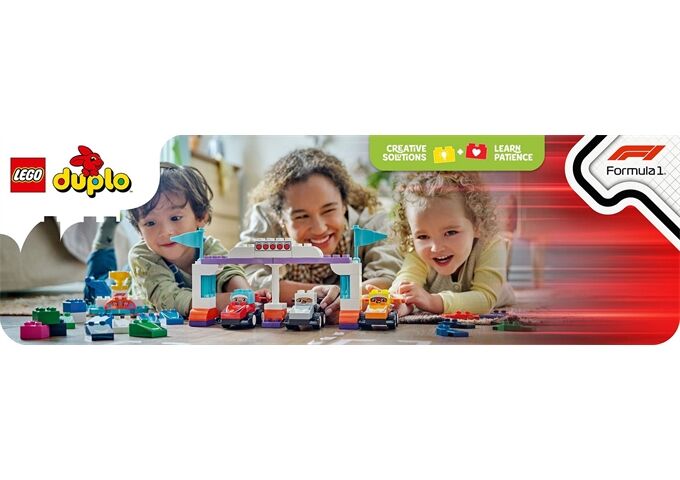 LEGO® Duplo F1 Team Rennautos