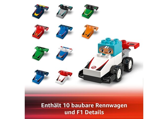 LEGO® Duplo F1 Team Rennautos