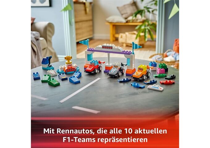 LEGO® Duplo F1 Team Rennautos