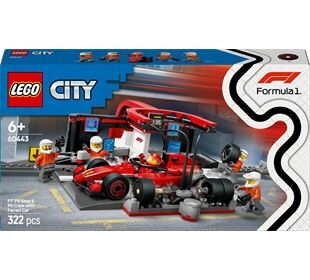 LEGO® LGO City F1 Boxenstopp mit Boxencrew