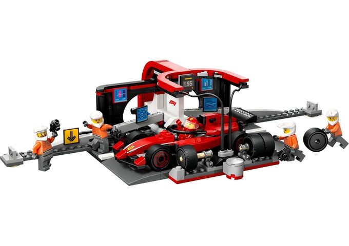 LEGO® LGO City F1 Boxenstopp mit Boxencrew