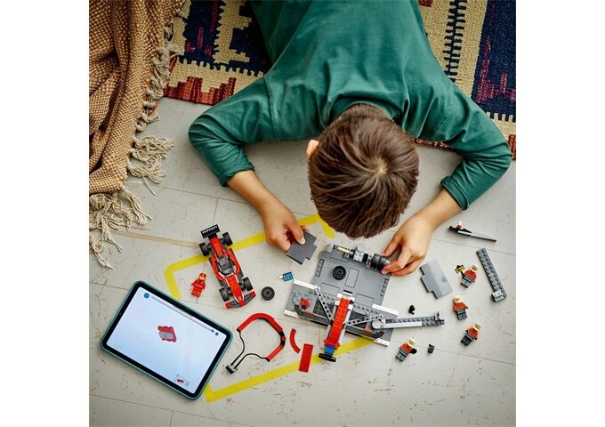 LEGO® LGO City F1 Boxenstopp mit Boxencrew