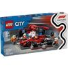 LEGO® LGO City F1 Boxenstopp mit Boxencrew