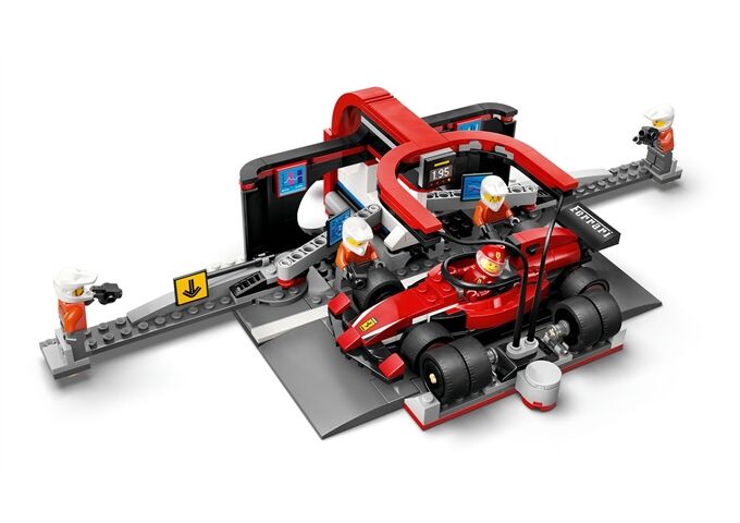 LEGO® LGO City F1 Boxenstopp mit Boxencrew