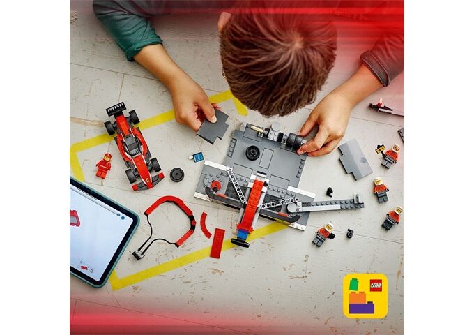 LEGO® LGO City F1 Boxenstopp mit Boxencrew