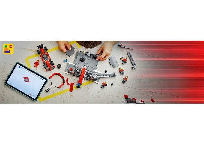 LEGO® LGO City F1 Boxenstopp mit Boxencrew