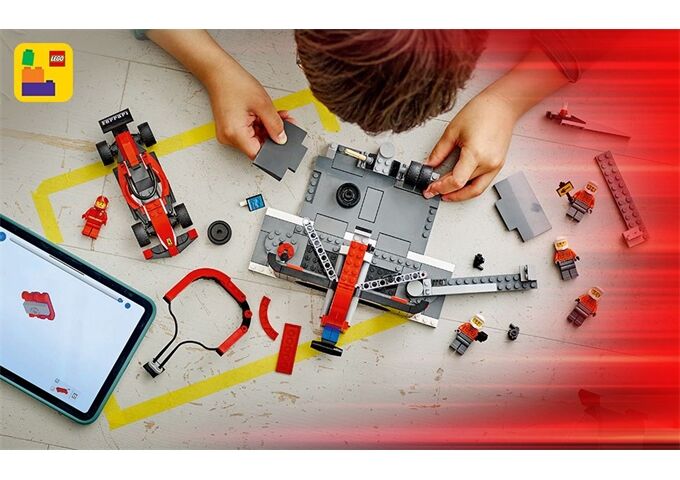 LEGO® LGO City F1 Boxenstopp mit Boxencrew