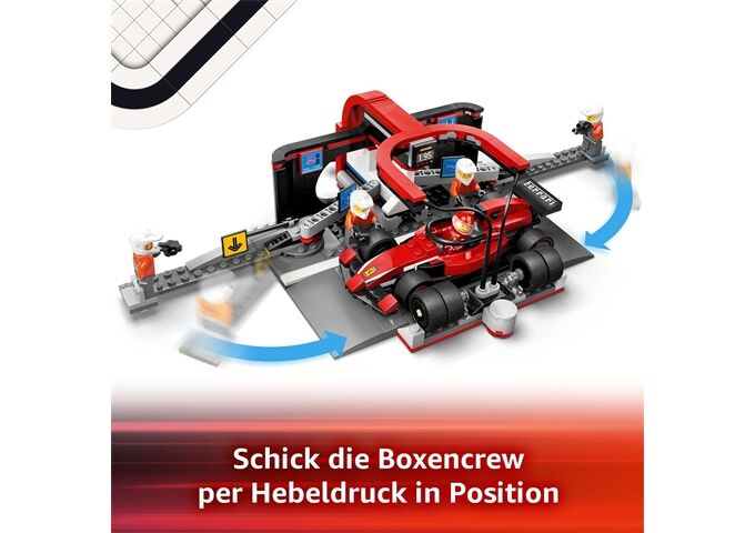 LEGO® LGO City F1 Boxenstopp mit Boxencrew