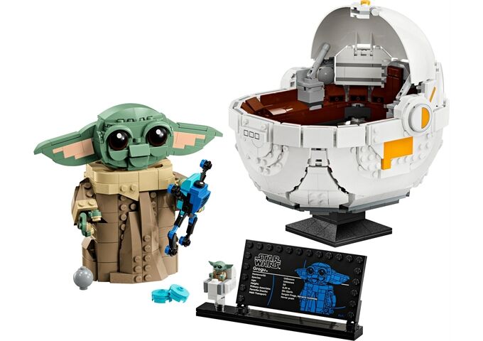 LEGO® LGO SW Grogu™ in seiner Repulsorwie