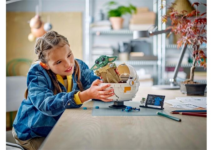 LEGO® LGO SW Grogu™ in seiner Repulsorwie