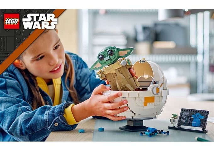 LEGO® LGO SW Grogu™ in seiner Repulsorwie