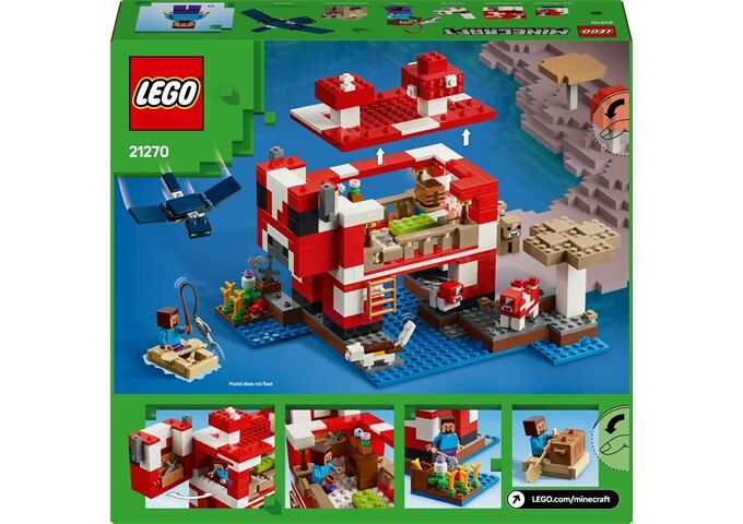 LEGO® MCR Das Pilzkuh-Haus