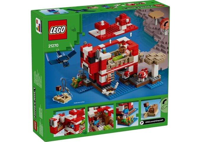 LEGO® MCR Das Pilzkuh-Haus