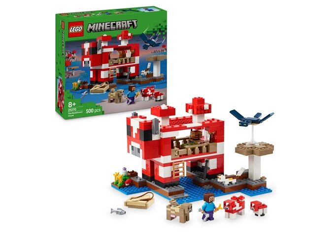 LEGO® MCR Das Pilzkuh-Haus