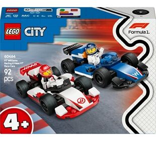 LEGO® LGO City F1 Williams Racing und Haas F1 Rennautos