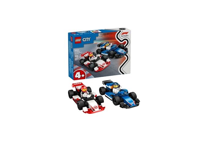 LEGO® LGO City F1 Williams Racing und Haas F1 Rennautos
