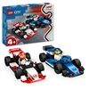 LEGO® LGO City F1 Williams Racing und Haas F1 Rennautos