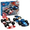 LEGO® LGO City F1 Williams Racing und Haas F1 Rennautos