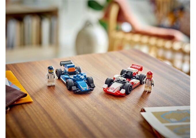 LEGO® LGO City F1 Williams Racing und Haas F1 Rennautos