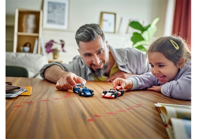 LEGO® LGO City F1 Williams Racing und Haas F1 Rennautos