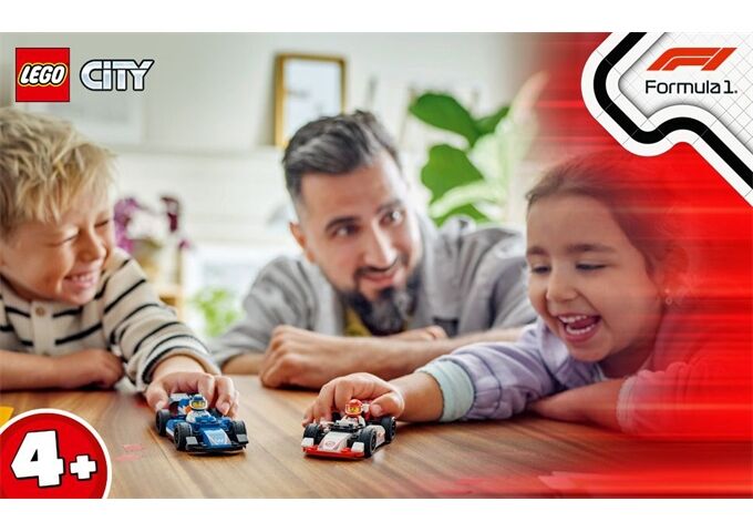 LEGO® LGO City F1 Williams Racing und Haas F1 Rennautos