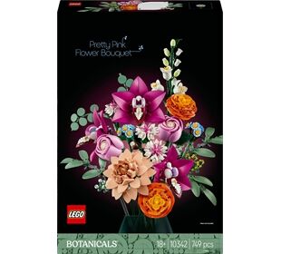 LEGO® LGO Botanical schöner rosafarbener Rosenstrauß