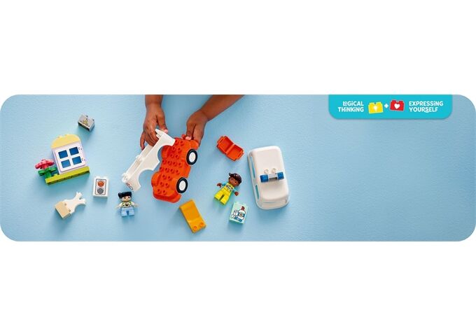 LEGO® Duplo Rettungswagen mit Fahrer